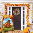 thumbnail image 5 of Happy Thanksgiving Day House Flag Turkey Happy Thanskgiving House Flags - 28x40in Cute Thanksgiving Day Cartoon Versatile Camping Flag - for Garden Home Front Door Porch Patio, 5 of 6