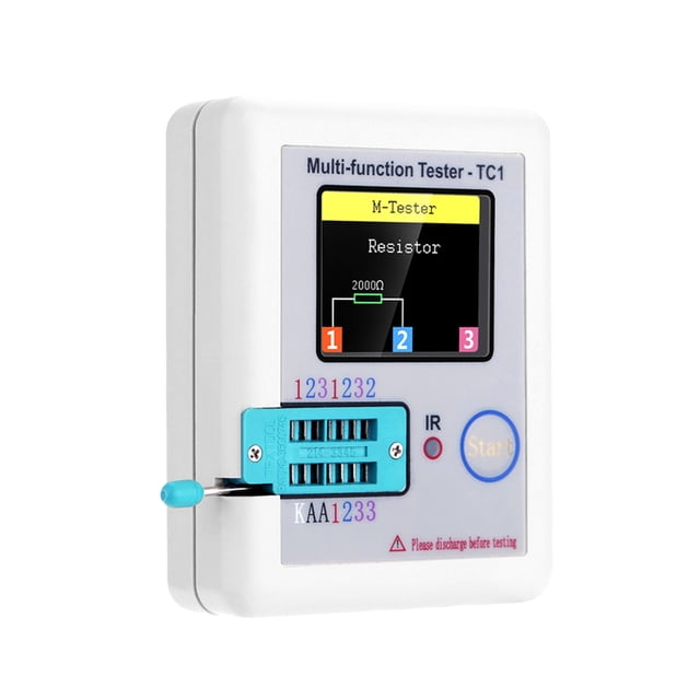 Transistor Tester, Mousfet à Inductance Résistante Npn Pnp Mousfet à Inductance Npn Affichage Tester Tft Moustiquaire Npn Pnp Mousse Yorten Tft Résistance Mousse Auatic Calition Qisuo Affichage Tester