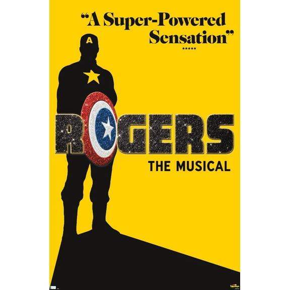Marvel Hawkeye - Rogers The Musical Playbill Wall Poster, 22.375" x 34"