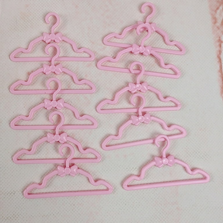 12 Small Plastic Doll Clothes Hangers - Ruby Lane