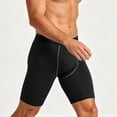 thumbnail image 6 of SAWOBUUN Men's Compression Shorts High Elasticity Athletic Base Layer Tights Quick Dry Breathable Workout Leggings, 6 of 6