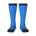 thumbnail image 2 of Picia Women Crew Soft Moisture-wicking Socks Dodgerblue Pattern Design Cotton Socks, One Size fit All, 2 of 9