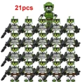 thumbnail image 1 of Juguetes calientes 21 piezas nuevos bloques de Star Wars Doomsday Commander Soldies 501st Legion Trooper bloques compatibles Rex Brick Wars figuras de juguete, 1 of 5