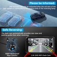 thumbnail image 2 of Cámara Dash Cam con WiFi frontal y trasera de 2,5 K con tarjeta de 64 GB, 2 of 9