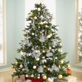 thumbnail image 5 of Adornos de gota de carámbano de copo de nieve, árbol de Navidad de cristal, decoración transparente, colgante, decoración navideña para el hogar, Navidad, Año Nuevo, 5 of 5