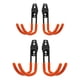 thumbnail image 3 of Ladder Hangers Garage Utility Hook 4Pcs Curved PVC Wall Mounting For Homeowners Gardeners Garage Design Tool Organization, 3 of 4