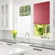 thumbnail image 3 of Persianas plisadas autoadhesivas para sala de estar medias cortinas opacas para ventana color rojo Hugtrwg  Para estrenar, 3 of 8