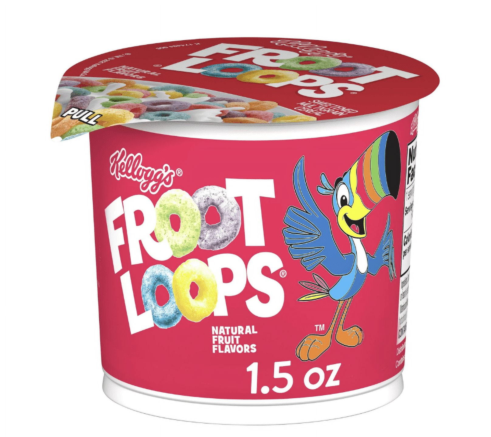 Kellogg's Breakfast Cereal Cups Variety Pack, 6 Count – Portable Single-Serve Cereal Cups for School Snacks, Quick Breakfast, Office & Travel