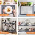 thumbnail image 2 of Shelf Liners for Kitchen Cabinets Refrigerator Liners Waterproof & Oil-Proof Kitchen Cupboard Liner Plastic Drawer Mats EVA Material, 2 of 5