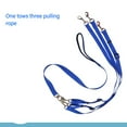 thumbnail image 4 of Correa de Nailon de 3 para Perro, Correa triple Ajustable para caminar, Abrenamiento, Perros Pequeños y Medianos, Acolchado, 4 of 7