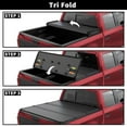 thumbnail image 2 of TITANICMOTOR 3-Fold 6.5FT Fiberglass Hard Truck Bed Tonneau Cover for 2007-2013 Chevy Silverado/GMC Sierra 1500 Fleetside, 2 of 6