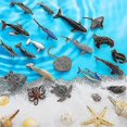 thumbnail image 2 of Newway Easter 20 Pack Realistic Shark Toys Ocean Animals Toys With Mesh Bag Assorted Sea Animal Toys Including Shark, Whale, Dolphin Bath Toys Compati, 2 of 5