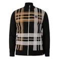 thumbnail image 6 of Trojan Oversize Check Track Jacket, Black, 6 of 6