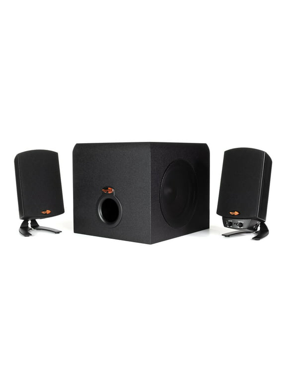 Klipsch Pro Media 2.1 THX Computer Speakers Two-Way Satellites 3" Midbass Drivers and 6.5" Subwoofer