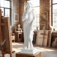 thumbnail image 6 of Costway MgO Garden Goddess of Greek Mythology Sculpture with Antique Finish, Column Base, 6 of 11