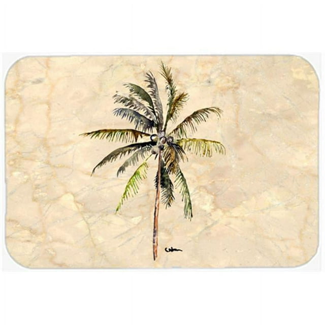 Carolines Treasures 8482LCB 15 X 12 In. Palm Tree Glass Cutting Board Large Size