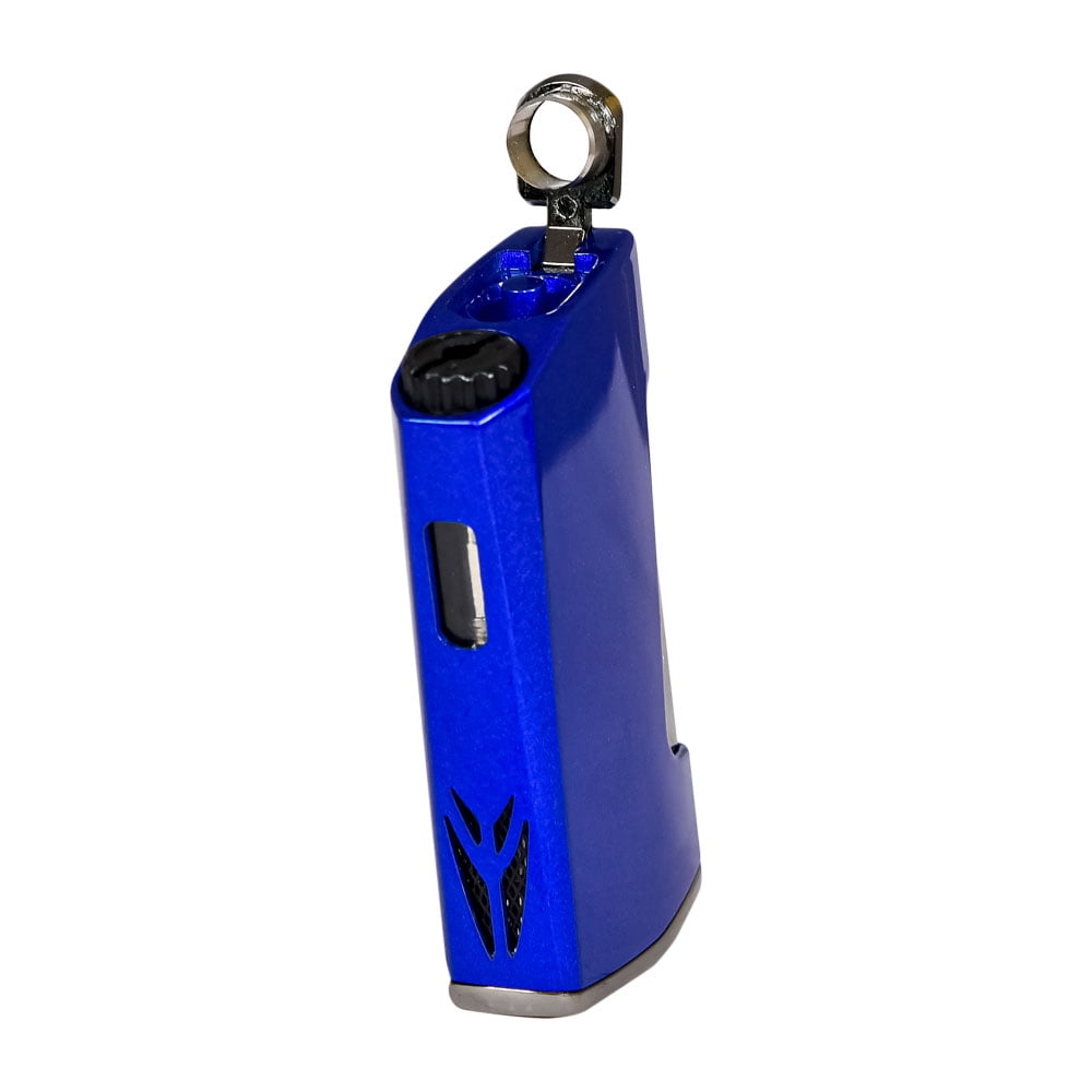 Lotus Chroma Dual Torch Lighter with Punch Cutter - Blue