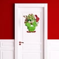 thumbnail image 3 of Navidad Piernas Divertidas Novedad Corona De Arpillera Corona De Pierna De Elfo De Navidad Decoraciones De Puerta Delantera De Vacaciones Noticed HA042671-01, 3 of 6