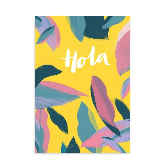 Hallmark Business Bulk Spanish Just Because Cards (Bright Botanical Hello), 25 ct.