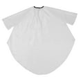 thumbnail image 4 of ROSENICE Haircut Apron Barber Cloth Barber Cape with Sleeves Work Men's 140x120cm White, 4 of 8