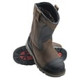 thumbnail image 5 of Avenger Work Boots Mens Hammer Wellington Waterproof Brown Black 7896, 5 of 6