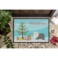 thumbnail image 2 of Old English Sheepdog Christmas Tree Door Mat, 2 of 3