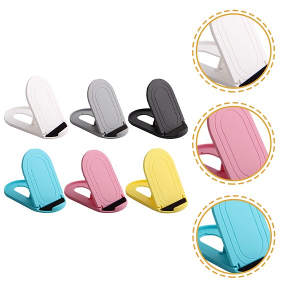 PENIKOKO Desktop Phone Holder Stand Assorted Color Durable Plastic for Home
