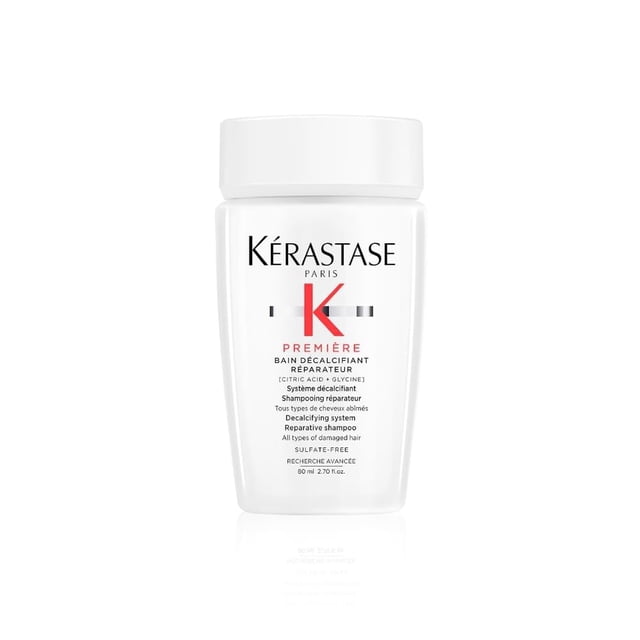 KERASTASE Premiere Champú reparador de cabello sin sulfato | Fortalecimiento y suavizado | Para roturas y todo tipo de cabello dañado | Elimina la acumulación y descal