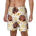 thumbnail image 2 of Haiem Fall Turkey Men'S Quick-Dry Swim Trunks: Comfortable Beach Shorts With Mesh Lining And Pockets - Ideal For Swimming And Sunbathing Large, 2 of 9