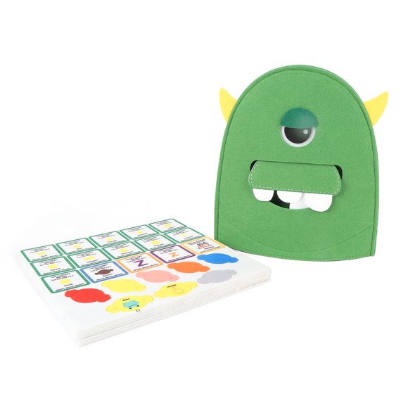 Alphabet Learning Toy, Portable Early Educational Shape Sorting Felt ABC Learning Toys for Toddlers