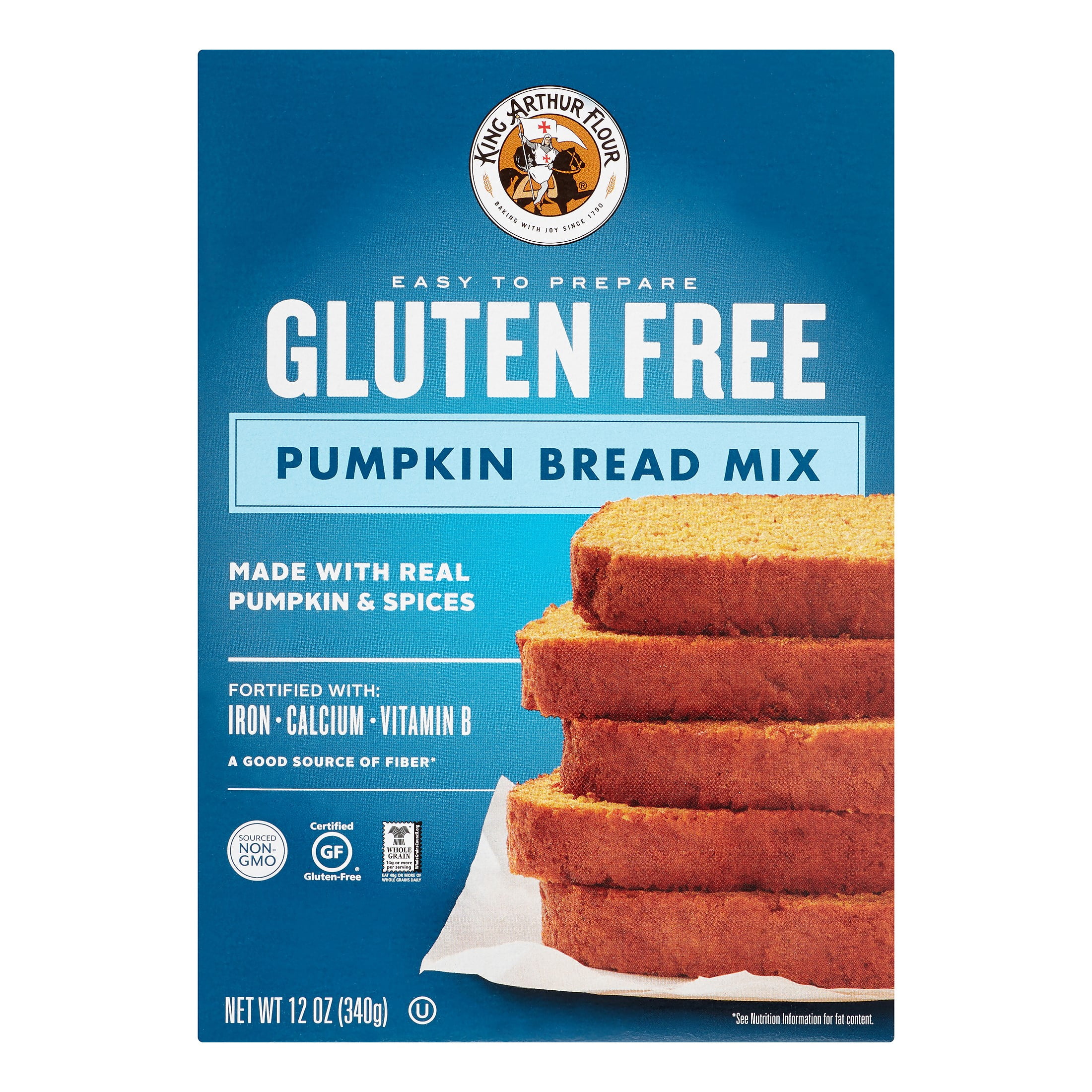King Arthur Gluten Free Pumpkin Bread Mix, 12 Oz - Walmart.com