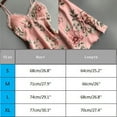 thumbnail image 5 of WSEVYPO Sleepwear Womens Chemise Nightgown Full Slip Floral Lace Lounge Dress, 5 of 5