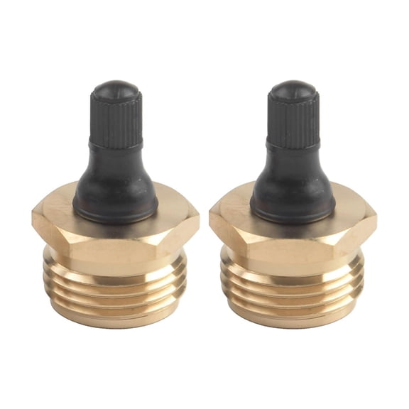 RVs Water Pipe Anti Freeze Blow Out Adapter Brass Plug for Preventing Freeze Pipes in Campers and Trailers During Winter