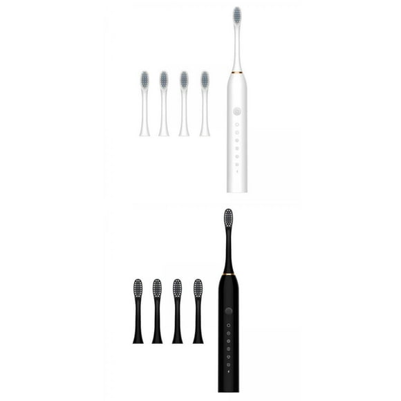 Cepillo De Eléctrico De IPX7 Cepillo De Automático Impermeable Blanco+Cepillo De Eléctrico De IPX7 Cepillo De Automático Sunnimix none