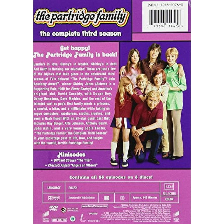 その他 Partridge Family: Complete Third Season [DVD] [Import] 6g7v4d0 The Partridge Family: The Complete Third Season ( (DVD)) - Walmart.com