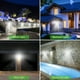 thumbnail image 3 of Luces de pared Sensor de luz solar LED Luces de pared 100pcs Cuentas LED IP65 Impermeable Sensor de movimiento PIR con energía solar Luces de ahorro de energía Luces nocturnas para jardín Patio Camino Romacci Luces de pared, 3 of 7
