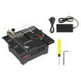 thumbnail image 1 of 100W Multi-Functional Table Saw Mini Desktop Electric Saw Cutter Speed & Angle Adjustable 16MM Cutting Depth for Wood Acrylic Cutting, 1 of 7
