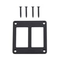 thumbnail image 1 of 2 Way Rocker Panel Switch Holder, Panel Switch Holder Housing, For Car Vehicle Trailer Truck Ship SUV Marine Boat RV, 1 of 8