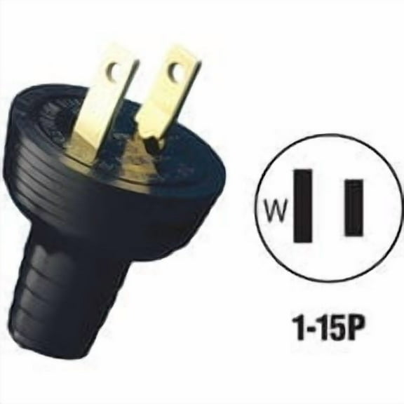 1PC Leviton Round Cord Plug