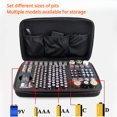 thumbnail image 3 of Large Capacity Not Easy To Deform Eva Portable Battery Storage Bag Zipper Battery Handbag Eva Dry Battery Storage Box, 3 of 5