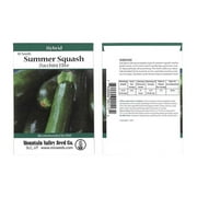 Elite Hybrid Zucchini Summer Squash Garden Seeds - 10 Seeds - Non-GMO - Vegetable Gardening Seed