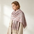 thumbnail image 3 of LUVDA Women's Woven Paisley Shawl Wrap Tassel Cozy for Fall Winter, 3 of 5