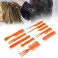thumbnail image 2 of Peine para el cabello antiestático, cepillo de estilismo de salón antiestático de anión portátil, herramientas de peluquería, tecnología innovadora Jadeshay A, 2 of 8