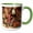 Green/White, variant on 3drose, Peruvian Maize, Zea Mays, Varieties Dried in Open Air, Cusco, Peru., 15oz Mug