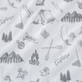 thumbnail image 6 of Great Bay Home Turkish Cotton Printed Flannel Sheet Set  (Twin, Camping), 6 of 7