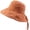 Orange, variant on CoCopeaunts Wide Brim Bucket Hat Ladies Summer Sun Hat for Women Girls Travel Beach Casual Banquet Fisherman Hat Bow Drawstring