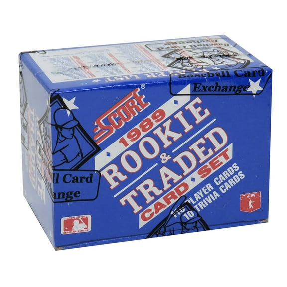 1989 Score Traded Baseball Factory Set BBCE Wrapped From A Sealed Case (FASC) (Ken Griffey Jr. RC)