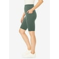 thumbnail image 3 of Woman Within Plus Size Stretch Cotton Pocket Bike Short, 3 of 4