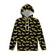 thumbnail image 3 of Sudadera con capucha con estampado de frutas tropicales y plátanos para hombre, sudadera con capucha con estampado 3D colorido, informal, de manga larga, para niños, 3 of 5