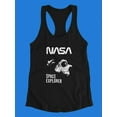thumbnail image 3 of NASA Nasa Space Explorer Racerback Tank Women -NASA Designs, Female x-Small, 3 of 4